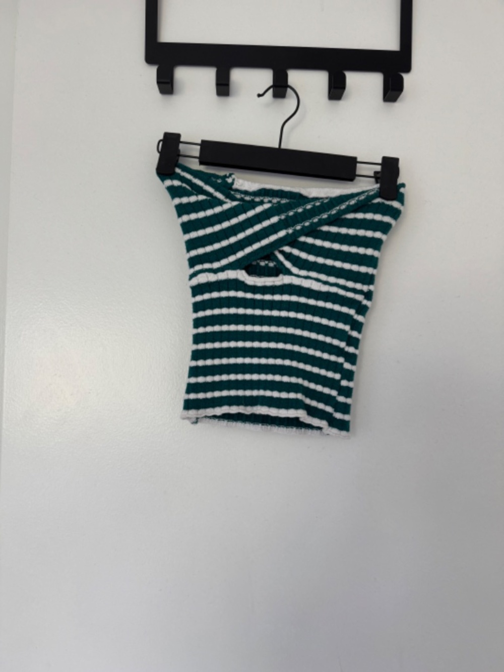 Amazon Striped Knit Bandeau Top - Picture 2 of 4